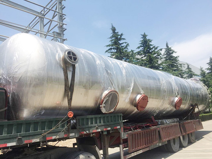 Titanium heat exchanger